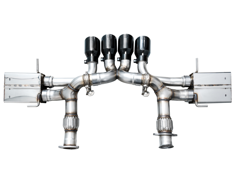 Chevrolet Corvette Z06 Performance Exhaust - AWE Tuning - SwitchPath Cat-Back - Diamond Black - `23-`27